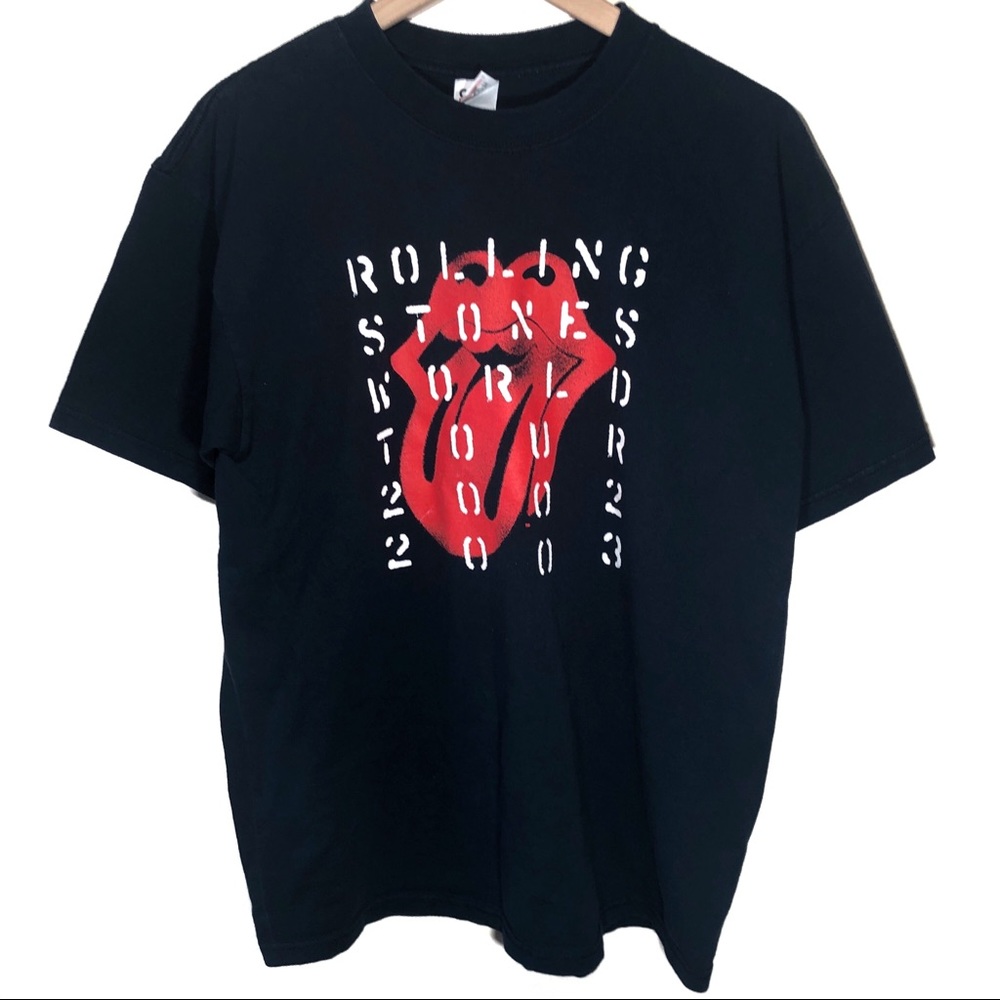 Rolling Stones T Shirt World Tour 2002 2003 Large